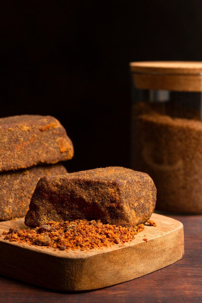 Organic palm sugar from Indonesia